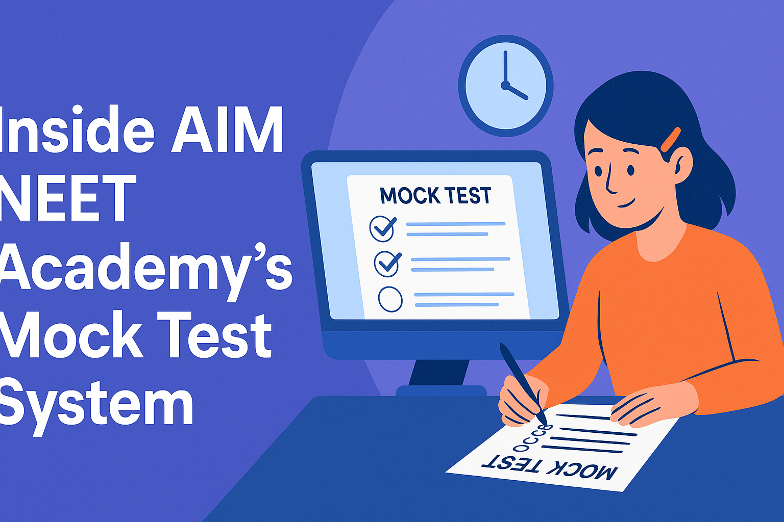 Inside AIM NEET Academy’s Mock Test System